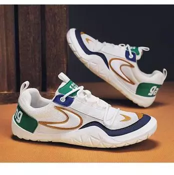 Men s shoes spring new mesh breathable lazy shoes low-top thin casual shoes soft-soled men s sports shoes 39