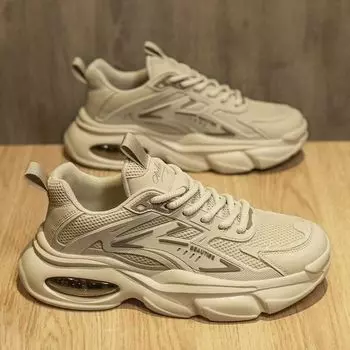 Men s shoes summer 2025 new hot pure black platform black samurai cushion casual sneakers daddy ins trendy shoes 39