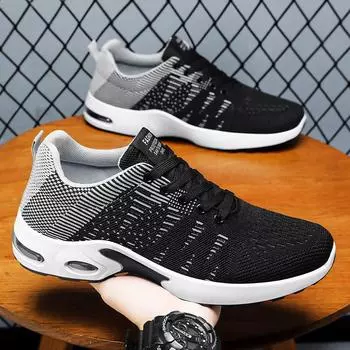 Men s shoes summer breathable casual single shoes low-top casual shoes mesh shoes breathable running sneakers 39