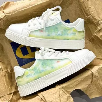 Men s shoes summer breathable casual versatile niche thick-soled lightweight board shoes youth sports shoes non-slip small white tide shoes 39