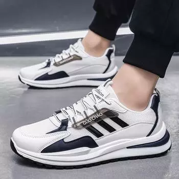 Men s shoes summer mesh shoes men s running shoes men s mesh trendy casual shoes couple sports trendy shoes men s breathable 36