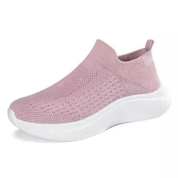 Men s Shoes Summer Mesh Sports Casual Running Mesh Shoes Men s Black Lightweight Socks Casual Shoes 40 чёрный