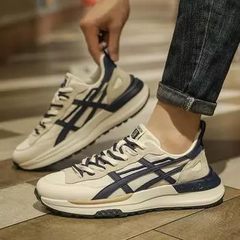 Men s shoes summer new casual shoes fashion youth platform dad shoes Korean version trend sports running shoes 39