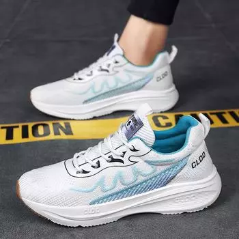 Men s shoes summer new mesh breathable non-slip casual shoes versatile fashion sports hollow mesh dad shoes 39