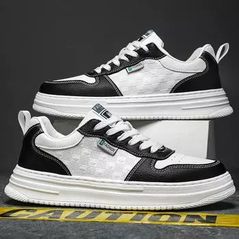 Men s shoes summer new young students white shoes fashion trend casual board shoes Korean version versatile non-slip wear-resistant shoes 39