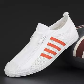 Men S Shoes Trend Casual Shoes Breathable Mesh Shoes Fashion Men S Shoes Board Shoes Lazy Shoes 38