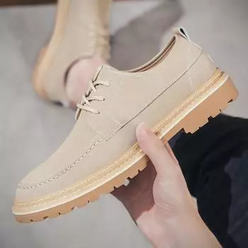 Men s Shoes Trendy Genuine Leather Casual Oxford Shoes for Men Workwear Leather Shoes Fashion Leisure Business Shoe Ayakkab 38