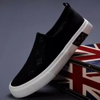 Men S Shoes Trendy Men S Canvas Shoes Fashionable Comfortable Breathable Flat Baseplate Shoes Men 38