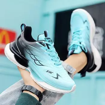 Men s shoes winter 2025 foreign trade new youth shock-absorbing running shoes casual sports shoes student sports shors 39