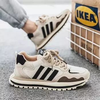 Men s shoes winter 2025 new casual Forrest Gump shoes trendy shoes versatile soft-soled running sneakers men s dad shoes 39