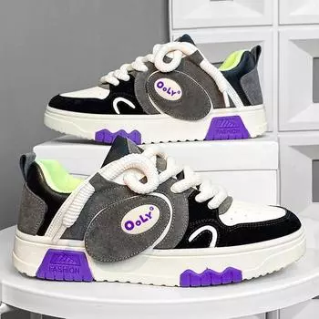 Men s shoes, young students, little white shoes, four seasons new fashion trend casual board shoes, Korean version of non-slip and wear-resistant 39