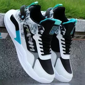 Men s ShoesMen s Spring/Summer Single ShoesYouth Basketball ShoesForeign Trade Athleisure Daddy Shoes 39