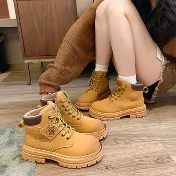 Men s short Boots Outdoor Work & Safety Shoes Classics Ankle Boots High Top Shoes Fashion Women Warm Sneakers 35