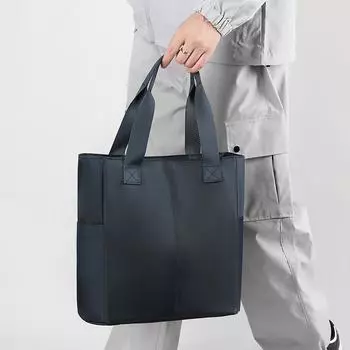 Мужская сумка через плечо, нейлоновая сумка чёрный