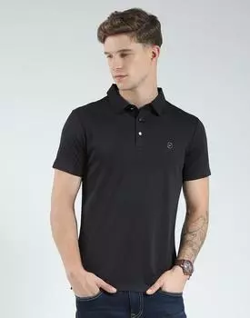 Men s Slim Fit Solid Polo T-Shirt | Half Sleeve | Collared Neck | Casual Wear T Shirt for Men s L