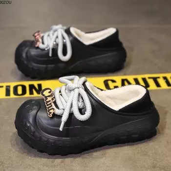 Мужские тапочки, парные тапочки, нескользящие, простые, домашние, хлопковые, модные, легко чистящиеся, износостойкие, мужская обувь, взрывной стиль 36-37 чёрный