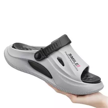 Men s Slippers Outdoor Sandals Beach Comfortable Slides Thick Soft Clogs Water Shoes Men Casual Shoes Men Women Home Slippers 36-37