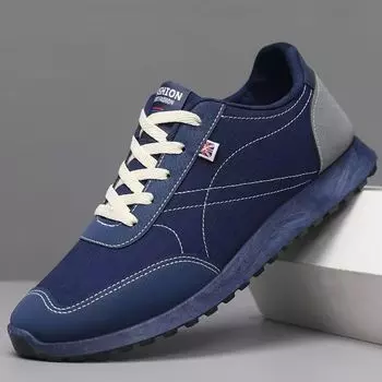 Men s sneakers 2025 sneakers retro jogging breathable canvas shoes outdoor hiking casual shoes 40