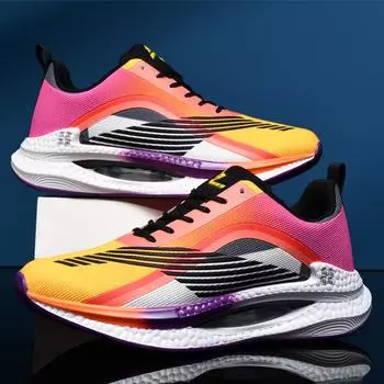 Мужские кроссовки Модная повседневная обувь Для мужчин Спортивные кроссовки Мужская спортивная обувь для ходьбы Кроссовки Женские 36 оранжевый