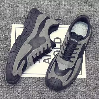 Men s Sneakers Leather Sports Casual Shoes Autumn New Fashion Breathable Men High Quality Shoes Male Flat Shoe Zapatillas Hombre 39