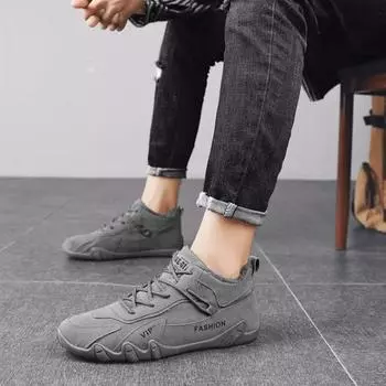 Men s Snow Boots With Fur Male Shoes Industrial Safety Work In Promotion Y2k Offers New Classic Retro Offer Trendy 2025 Cheap 39