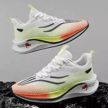 Мужская спортивная обувь, легкие дышащие сетчатые кроссовки для бега, мужская толстая подошва, амортизация, тренировочные, фитнес, бег, теннисные кроссовки 39