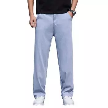 Men s Spring and Autumn New Loose Tennis Draped Business Leisure Pants Men s Straight Pants 30