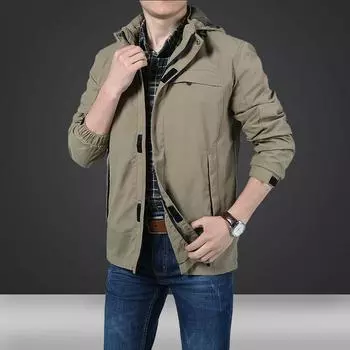 Мужская однослойная водонепроницаемая дышащая куртка для альпинизма на весну и осень, тонкая четырехсезонная куртка M