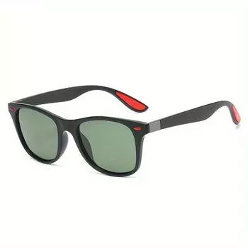 Men s Stylish Polarized Fashion Glasses - UV Protection Sports Shades for Driving Cycling & Outdoor Activities Red