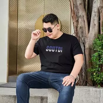 Мужской летний повседневный топ, мужская однотонная хлопковая свободная спортивная футболка с круглым вырезом, мужская удобная дышащая футболка большого размера для фитнеса M