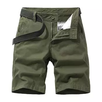 Men s Summer Drawstring Cargo Pants With Large Pockets, Athletic And Casual Knee-length Pants 34