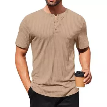 Men s T-shirt T-shirts Graphic Text Pool3D Printing Street Casual Short Sleeve Printed Clothing Basic M хаки