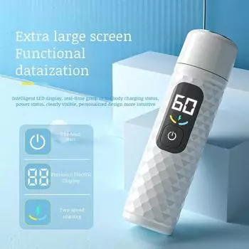 Men s Travel Portable Electric Shaver Trimmer чёрный