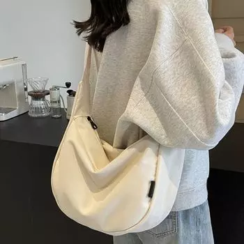 Men s Trendy College Student Class Ins Korean Style Canvas Bag