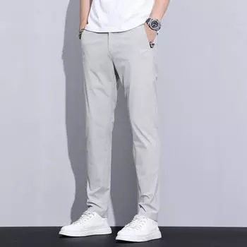 Men s Trousers Spring and Summer New Casual Versatile Trousers Youth Draped Straight Harem Pants 28