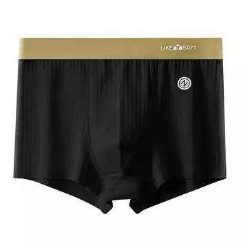 Men s Underwear Boys Underwear Comfortable Large Breathable Flat Angle Underwear L