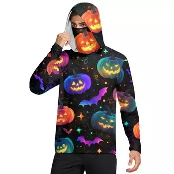 Men s UPF50+ Sun-protective Shirt, Quick-drying Long-sleeved Shirt, Running Exercise Fishing Shirt XL фиолетовый