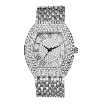 Men s Watch Silver Roman Analog Waterproof Glitter Casual Business Stainless Steel Strap Men s Watch - Father s Day Valentine s Day Christmas Present