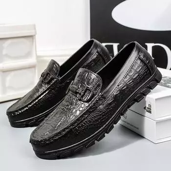 Men s water shoes Doudou rain boots low-top short tube waterproof men s shoes shallow mouth wear-resistant soft-soled rain shoes men s rubber shoes 41 чёрный