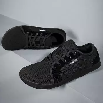 Men s Wide Toe Mesh Shoes Breathable Neutral Women s Summer Flat Bottom Casual Sneakers Couple Minimalist Outdoor Walking Shoes 37 белый