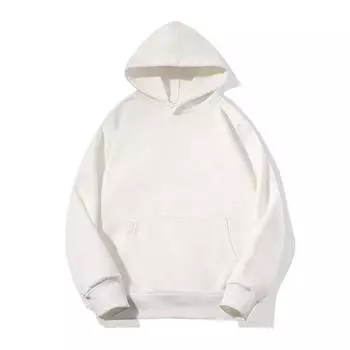 Men s Women s Oversized Cotton Plus Velvet Autumn Winter Coat Hooded Hoodies Coat Pullover Sweatshirts For Women Streetwear M красный