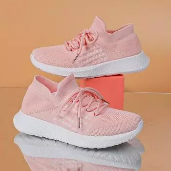 Men s Women s Shoes Casual Slip on Fashion Sneakers Breathable Running Shoes Outdoor Walking Training Tennis Shoes 35 серый