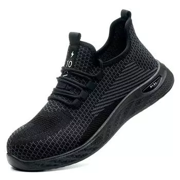 Men s Work Boots, Men s Safety Shoes, Breathable Work Sports Shoes, Men s Puncture And Smash Resistant Safety Shoes 46