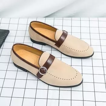 Men Shoes Are Fashionable Loafers Men Wear Casual Breathable and Matte Fringed Leather Shoes Gentleman s Social Shoes Size 38-46 38