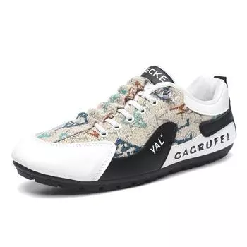 Men Shoes Breathable Sports and Leisure Shoes Soft Soled Lightweight Forrest Gump Board Shoes Anti Slip Work Fashion Shoe Summer 39 синий