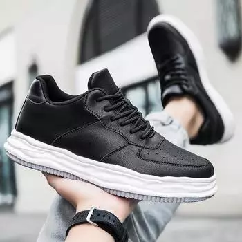 Men Shoes Sneakers Fashion New Comfort Sports Board Shoes Casual Academy Style Little White Shoes Summer 37 белый