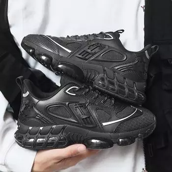 Мужская обувь Кроссовки Мужские теннисные туфли Роскошные мужские повседневные кроссовки для бега Дышащие модные мокасины Кроссовки для мужчин 39