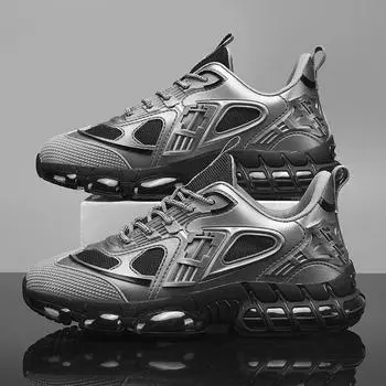 Мужская обувь Кроссовки Мужские теннисные туфли Роскошные мужские повседневные кроссовки для бега Дышащие модные мокасины Кроссовки для мужчин 39