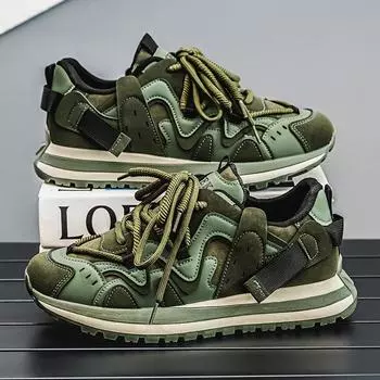 Men Sneakers 2025 Summer Mesh Running Shoes Men Athletic Non-slip Casual Vulcanize Shoes Lace Up Running Shoes Tenis Masculino 39