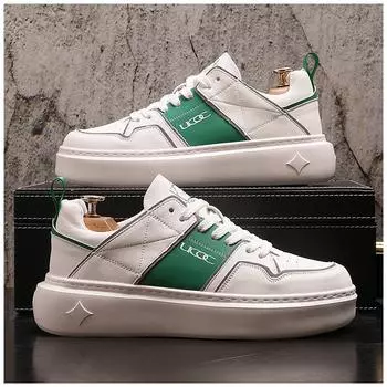 Men Sneakers Fashion Men Shoes Trend Casual Sport Shoes for Men Comfort White Vulcanized Platform Shoe 38